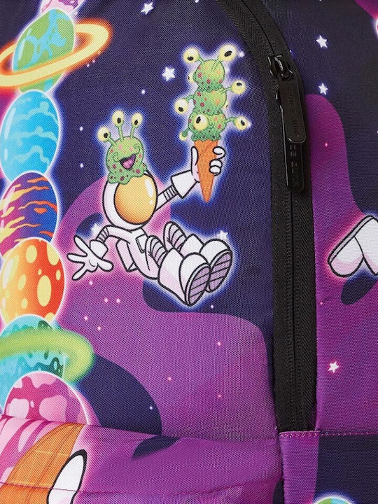 Τσάντα Πλάτης Σχολική Space Junk Space Cream Backpack