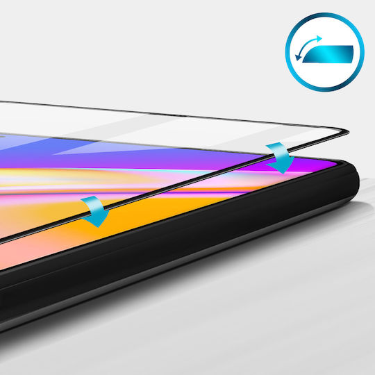Avizar Tempered Glass Negru (Oppo A54 5G / A74 5G - Oppo A54 5G / A74 5G)