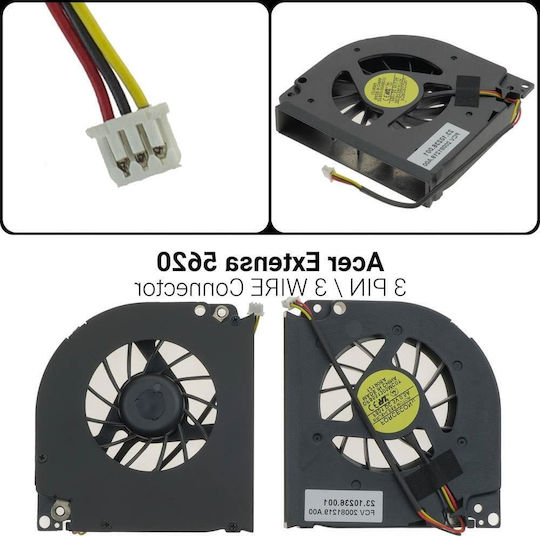 Acer Replacement Laptop Fan for Extensa 5620