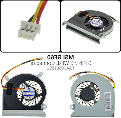 Laptop Fan for MSI GE60