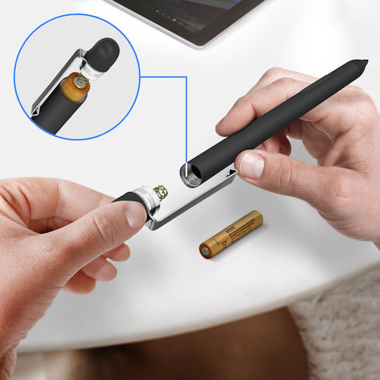 Avizar STYL-TILT-BK-SURFACE Digitală Stilou Tactil cu Palm Rejection pentru Tabletă și laptop Microsoft de culoare Negru