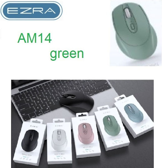 Ezra AM14 Wireless Mouse Green