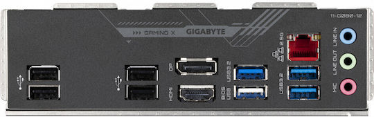 Gigabyte B760M Gaming X DDR4 rev. 1.0 Motherboard Micro ATX με Intel 1700 Socket