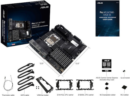 Asus Pro WS W790E-SAGE SE Motherboard Extended ATX με Intel LGA4677 Socket 90MB1C20-M0EAY0