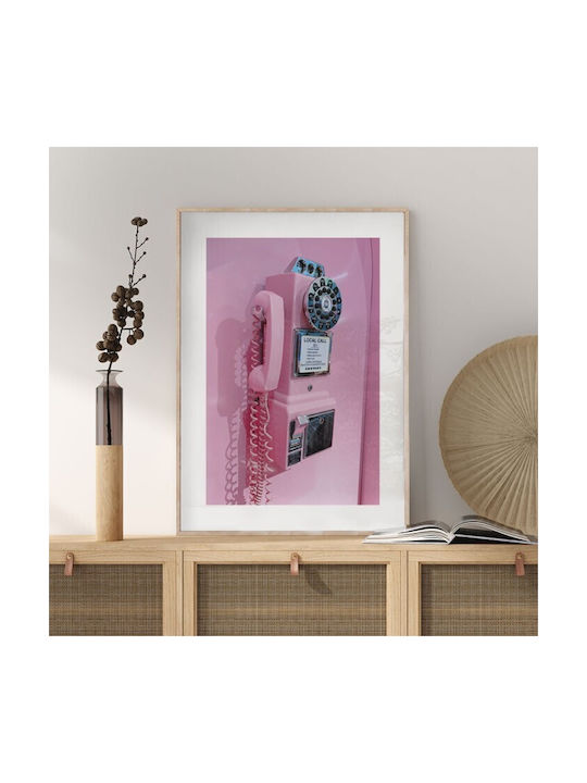 Walls Afiș Vintage Pink Payphone 50x70cm