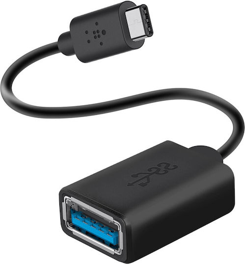Belkin USB 3.2 Cable USB-C male - USB-A female Black 1m