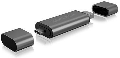 Icy Box Card Reader USB 3.0 micro USB Type-C για SD/microSD