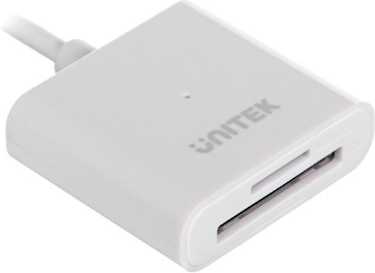 Unitek Kartenleser USB 3.0 für /S/D/ /m/i/c/r/o/S/D/ / / / / Weiß