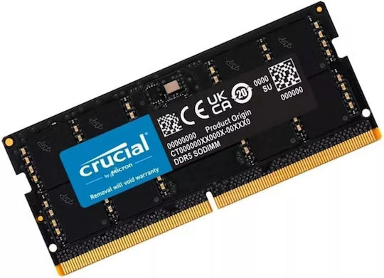 Crucial DDR5 with Module 1x32GB and Speed 5600 for Laptop