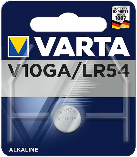 Varta V10GA Αλκαλικές Μπαταρίες Ρολογιών LR54 1.5V 2τμχ