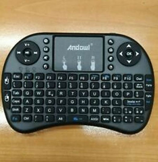 Andowl Q-K01 Wireless Keyboard with Touchpad English US