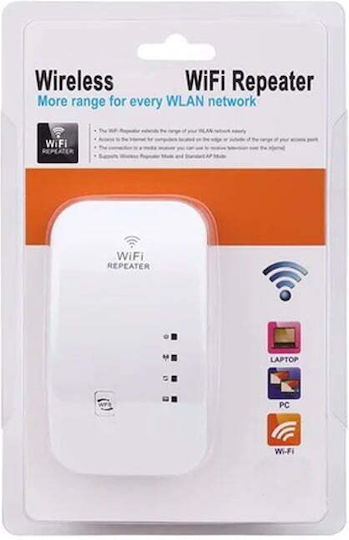 Extensor Wi-Fi Bandă unică (2.4GHz) 300Mbps
