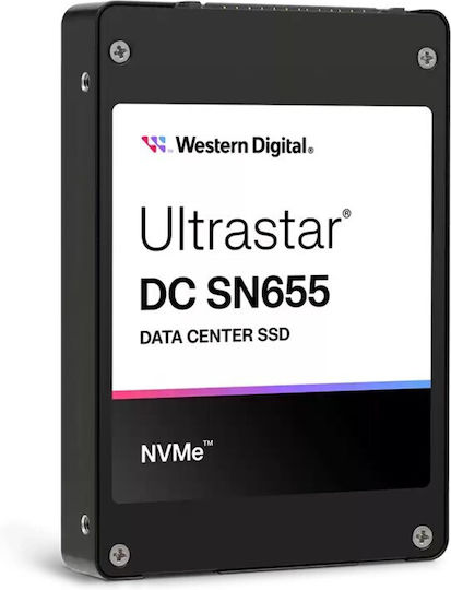 Western Digital Ultrastar DC SN655 SSD 15,4TB Typ 2.5'' mit PCI Express 4.0
