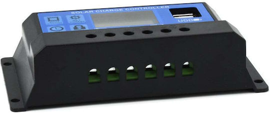 Ρυθμιστής Φόρτισης PWM 24V 10A
