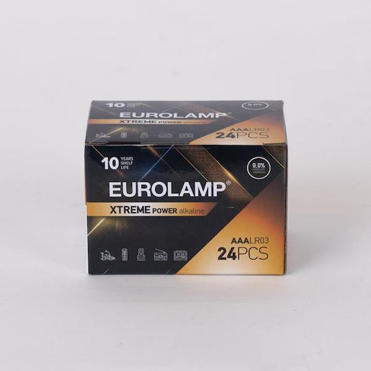 Eurolamp Extreme Алкални Батерии AAA 1.5V 24бр 147-24127