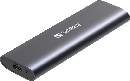 Sandberg M 2 Nvme Ssd Carcasă pentru unitate de hard disk M.2 PCI Express NVME cu conexiune USB 3.2 Tip-C