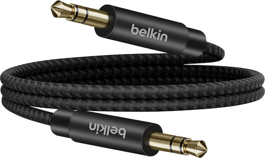 Belkin 3,5mm Klinkenkabel - 3,5mm Stecker Schwarz 1,2 m