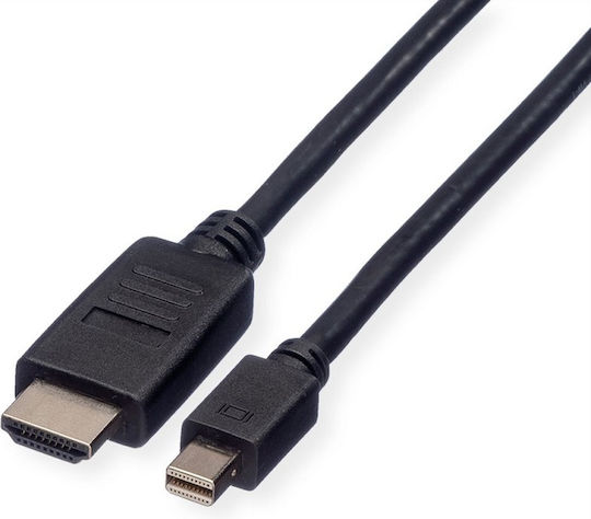 Roline Cable mini DisplayPort male - HDMI male 4.5m Black (11.04.5793)