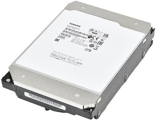 Toshiba MG 22TB HDD Hard Drive 3.5" SATA III 7200rpm for Server