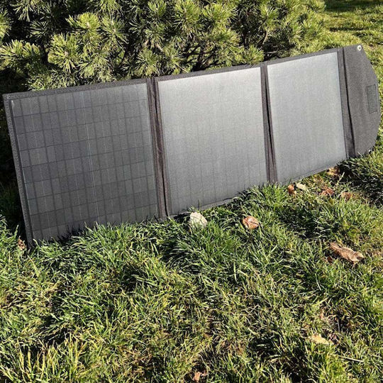 XO XRYG-416-3 Foldable Solar Panel Charger 60W with USB Output for Portable Devices