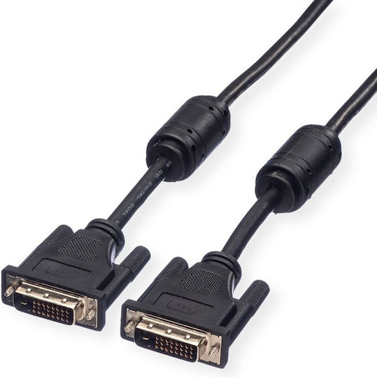 Roline Monitor Cable DVI-D male - DVI-D male 2m (11.04.5525)