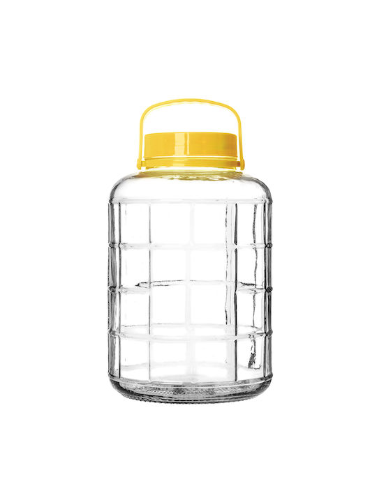 Kadax Set 1pcs Jars General Use with Lid Glass 5000ml