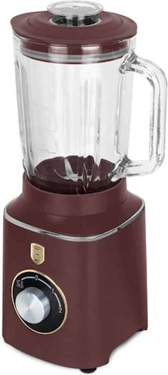 Berlinger Haus Blender for Smoothies 1.5lt 1000W Red