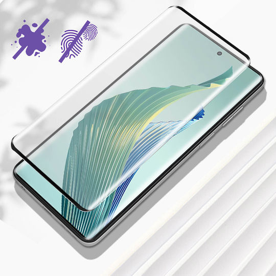Avizar Tempered Glass Μαύρο (Honor Magic 5 Pro)