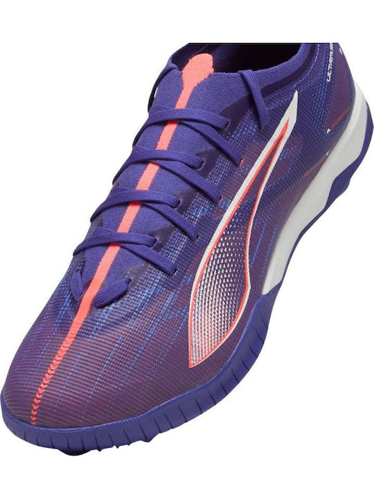 PUMA Ultra 5 Match Ποδοσφαιρικά Παπούτσια με Σχάρα TT Μωβ