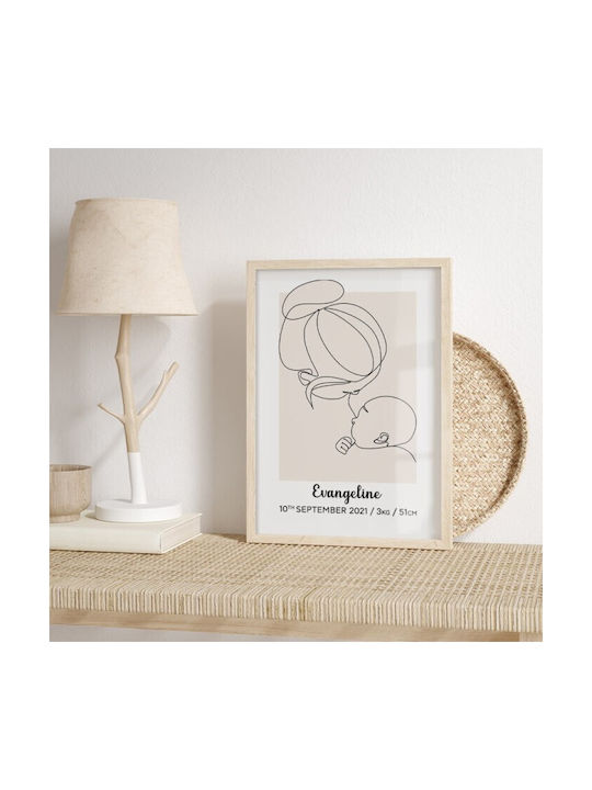 Walls Παιδικό Κάδρο Mom Baby Line 15x20εκ.