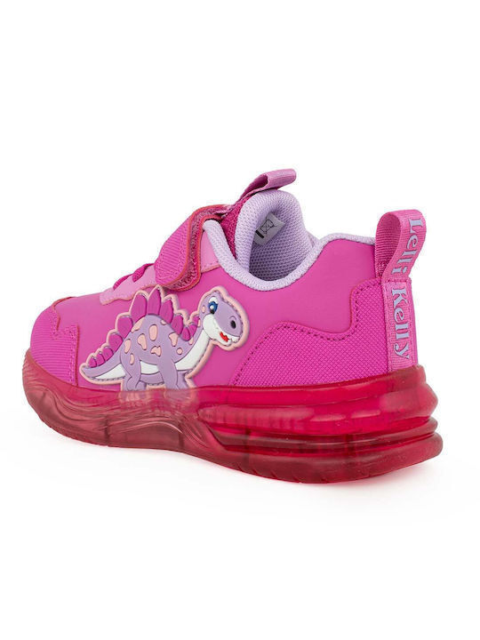 Lelli Kelly Kinder-Sneaker mit Lichtern Fuchsie