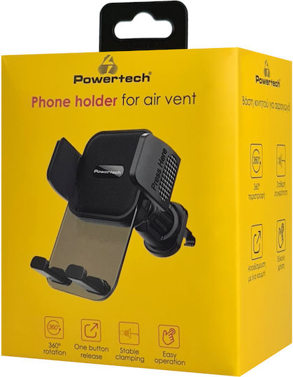 Powertech Auto Handyhalterung mit verstellbaren Haken Schwarz