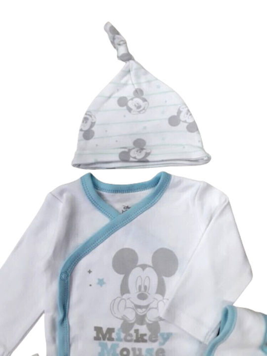 Disney Set Bodysuit White Blue