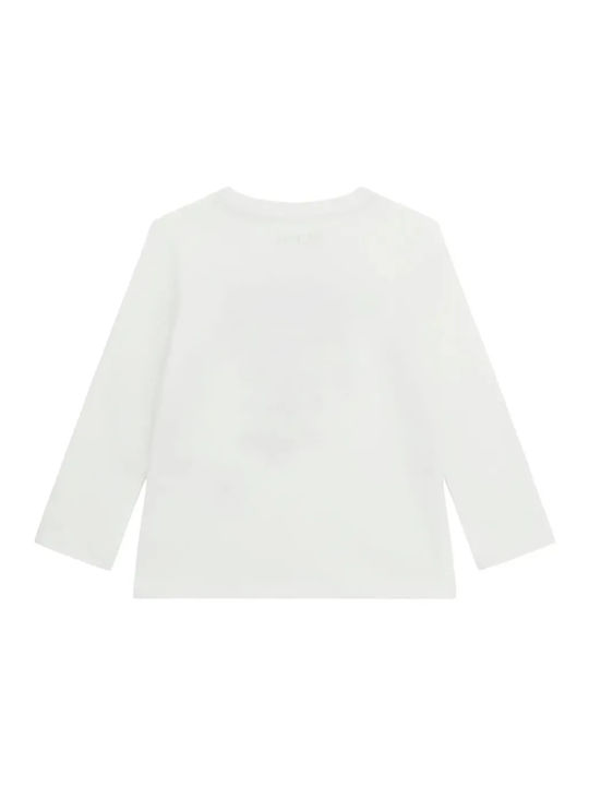 Guess Kids Blouse Long Sleeve White