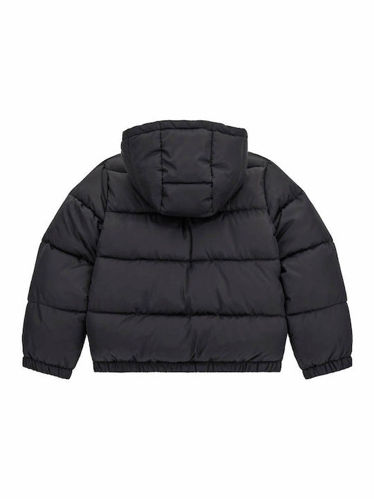 Kids' Casual Jacket with Hood Black