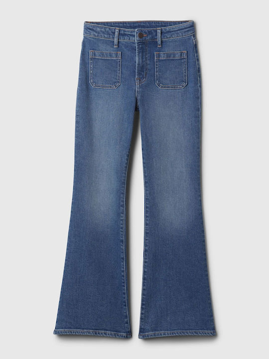 GAP Παιδικό Παντελόνι Τζιν medium wash Rise