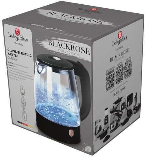 Berlinger Haus Kettle 1.7lt 2200W Black