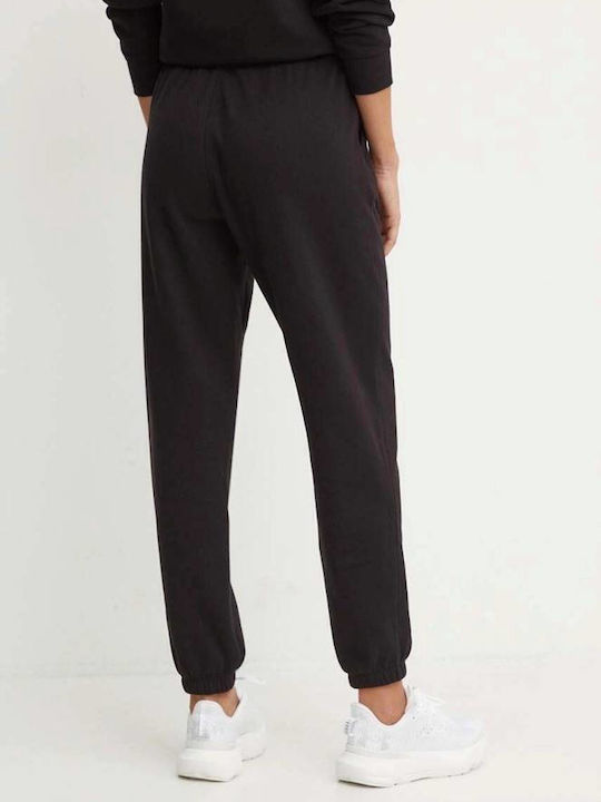 DKNY Pantaloni de trening pentru femei cu cauciuc Negru