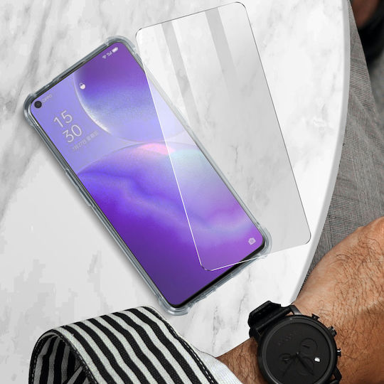 Protection Pack Oppo Reno 5 5g Soft Case Tempered Glass