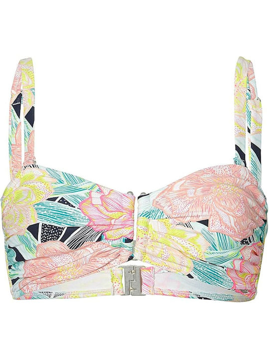 O'neill Strapless Bikini with Detachable Straps Floral