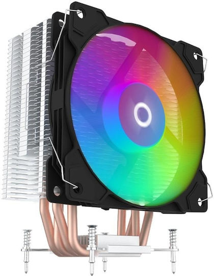 Aqirys Puck Pro V2 RGB Ψύκτρα Επεξεργαστή για Socket AM4/AM5/1200/115x/1700