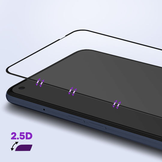 Force Glass Tempered Glass Μαύρο (OnePlus Nord CE 2Oppo Find X5 Lite)