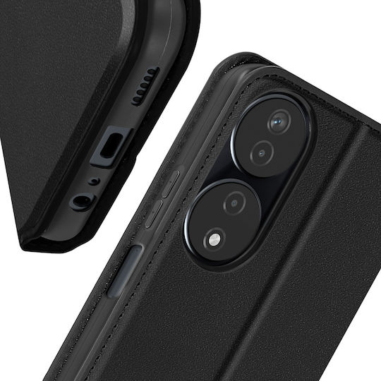 Avizar Folio Case Honor 90 Smart Multifunction Valve Protection Black