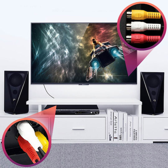 LinQ Cable - 5m 3RCA-5M