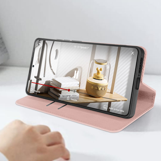 Avizar Folio Case Redmi Note 13 4g Multifunction Rose Gold