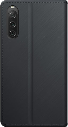 3MK Wallet Silicon / Plastic Negru (Xperia 10 V)
