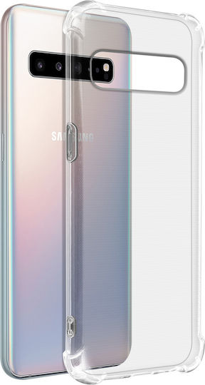 Back Cover Galaxy S10 5g Flexible Case Bumper Corners Transparent