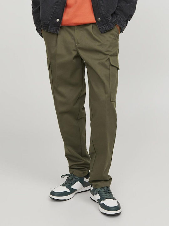 Παντελόνι Cargo σε Tapered Γραμμή Olive Night