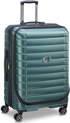 Delsey Large Expandable Suitcase 76cm Shadow Green