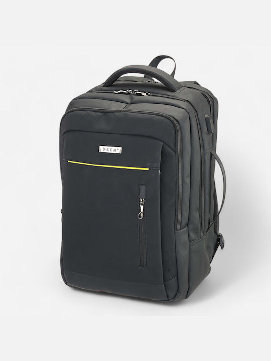 RCM Geantă Rucsac Pentru Laptop 15.6 Cu Port USB În Culoare Neagră 812-BLACK